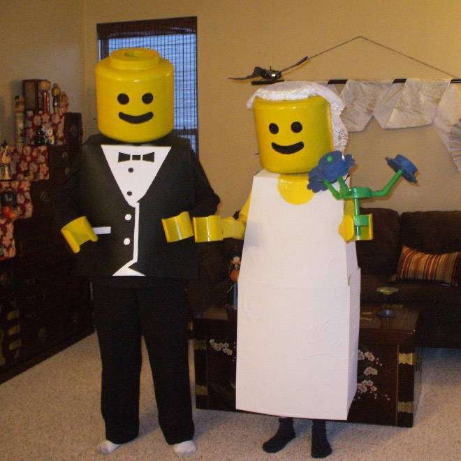 Lego Halloween costume.