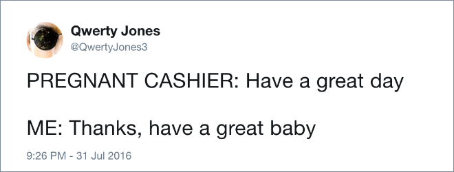 Have a great baby!