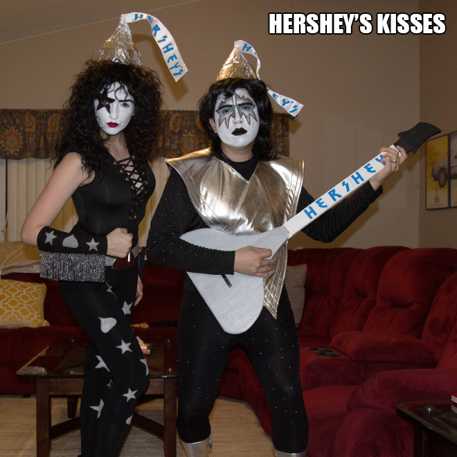 Hershey's Kisses.