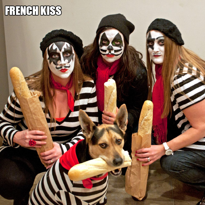 French kiss.