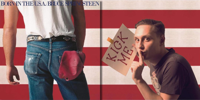 Bruce Springsteen album parody.