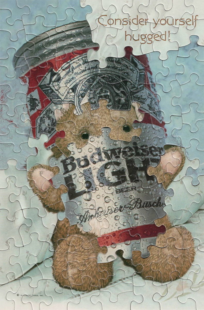 Bear / beer puzzle mashup.