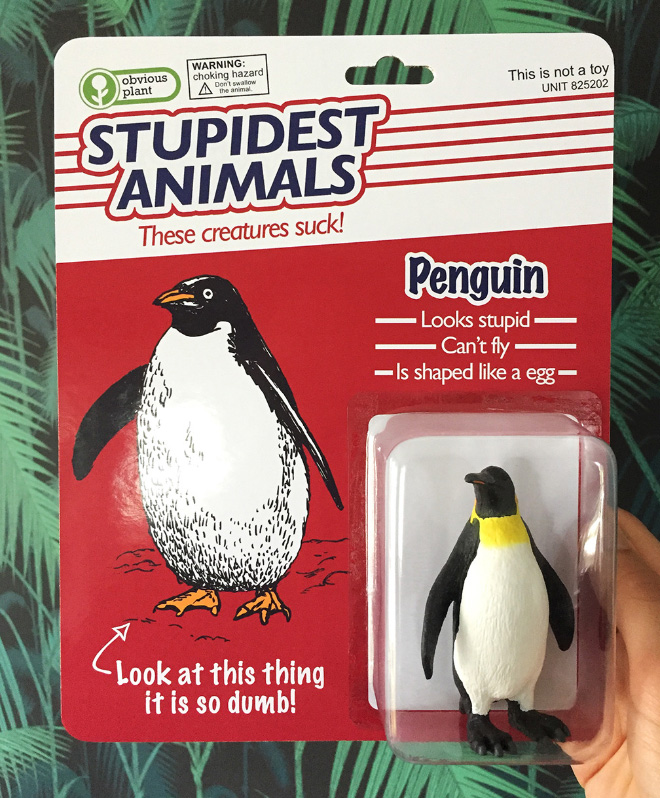 Stupidest animals series toy.