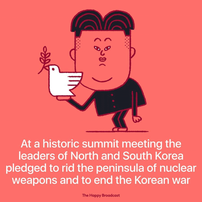 Great news from South Korea.