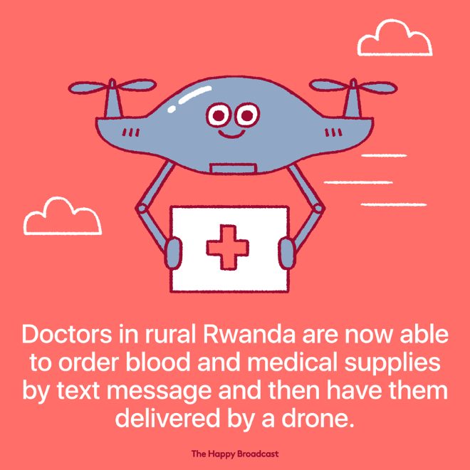 Great news from Rwanda.