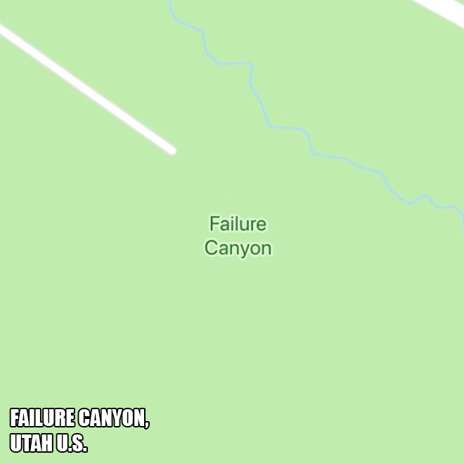 Failure Canyon.