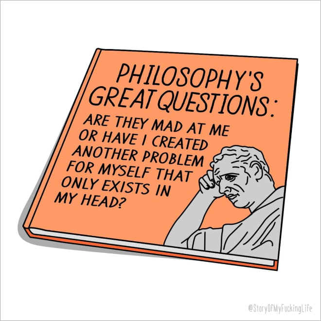 Philosophy's great questions.