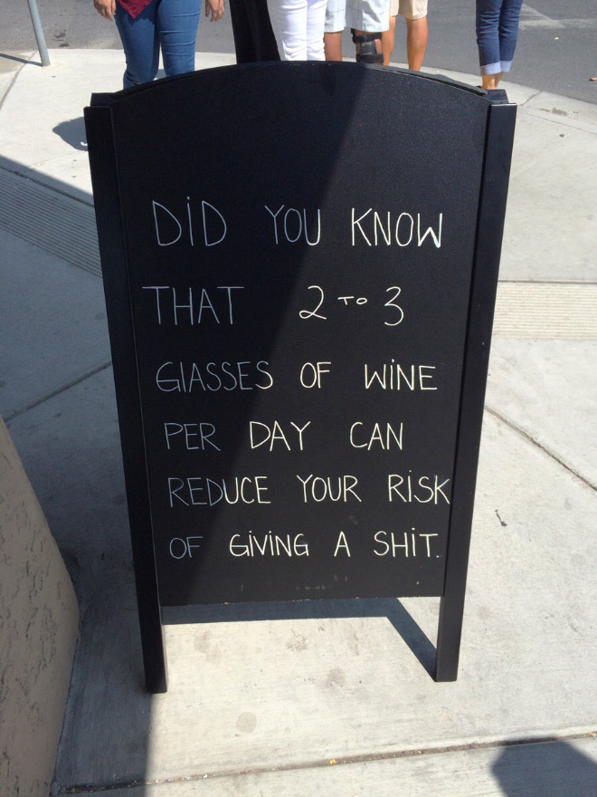 Little known fact about wine.