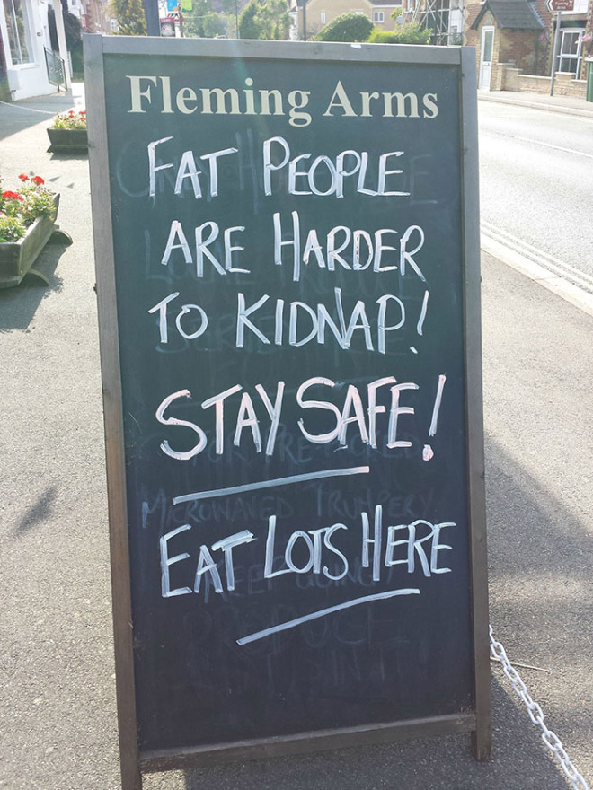 Stay safe! Eat lots here!