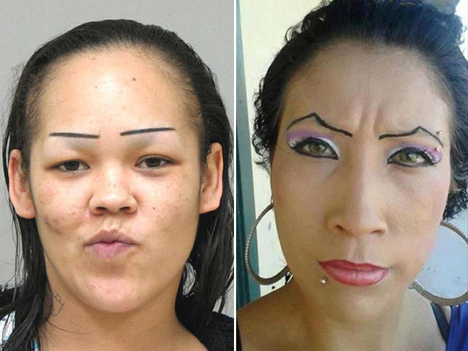 Some women don't understand how eyebrows work...