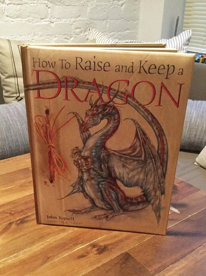 "How To Raise And Keep a Dragon" by John Topsell