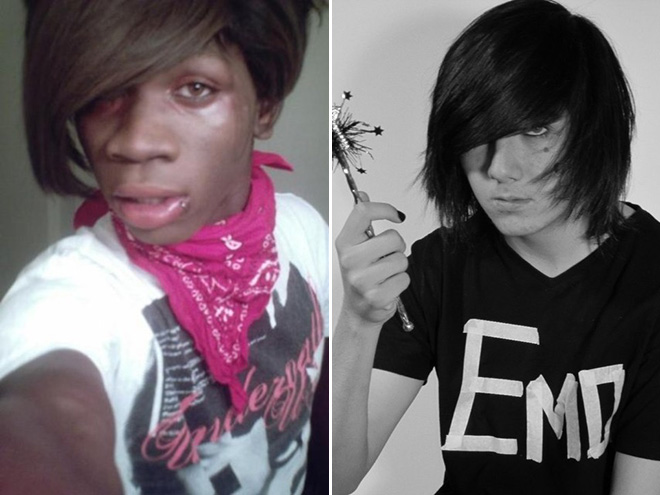 Emo kids: the funniest subculture ever.