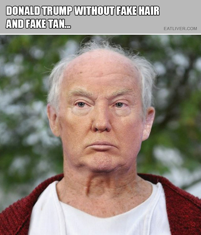 Let's face it, Donald Trump is an old man.