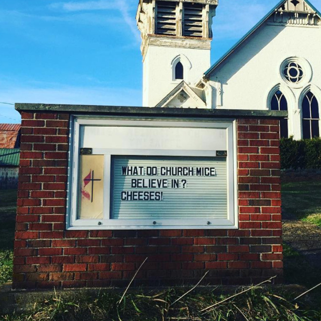 Awesome church sign.