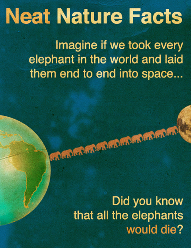 Interesting little known science fact.
