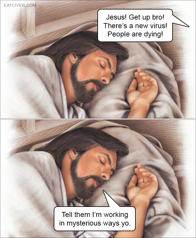 Jesus is working in mysterious ways.