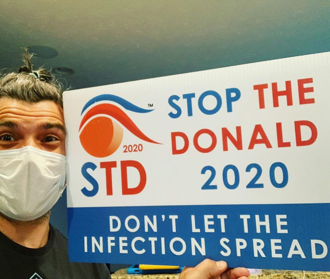 Americans fighting against STD.
