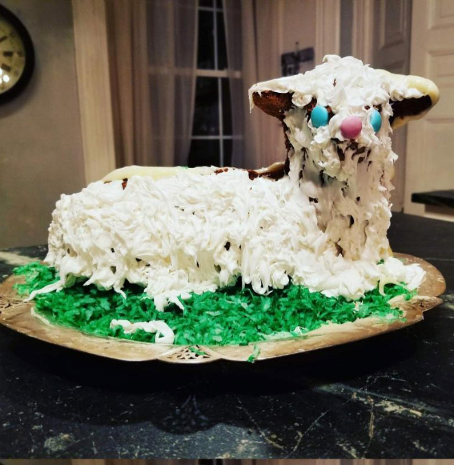 Truly cursed cake.