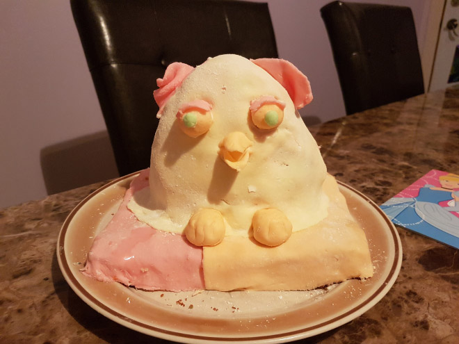 Truly cursed cake.