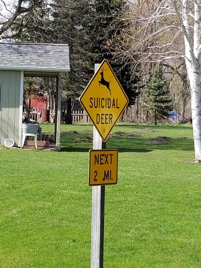 Sometimes warning signs can be hilarious and scary at the same time.