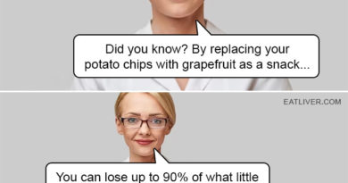 Did You Know? If You Replace Potato Chips With Grapefruit…